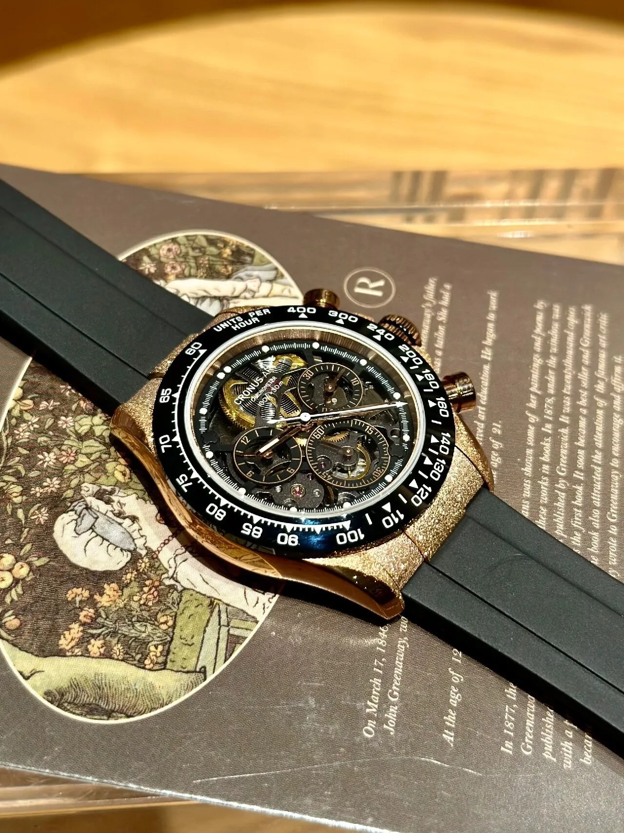 Копия часов CronusArt Stinless Steel Watch CM015-008