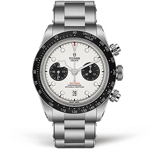 Копия часов Tudor Heritage Black Bay Chronograph Panda 41mm M79360N-0002