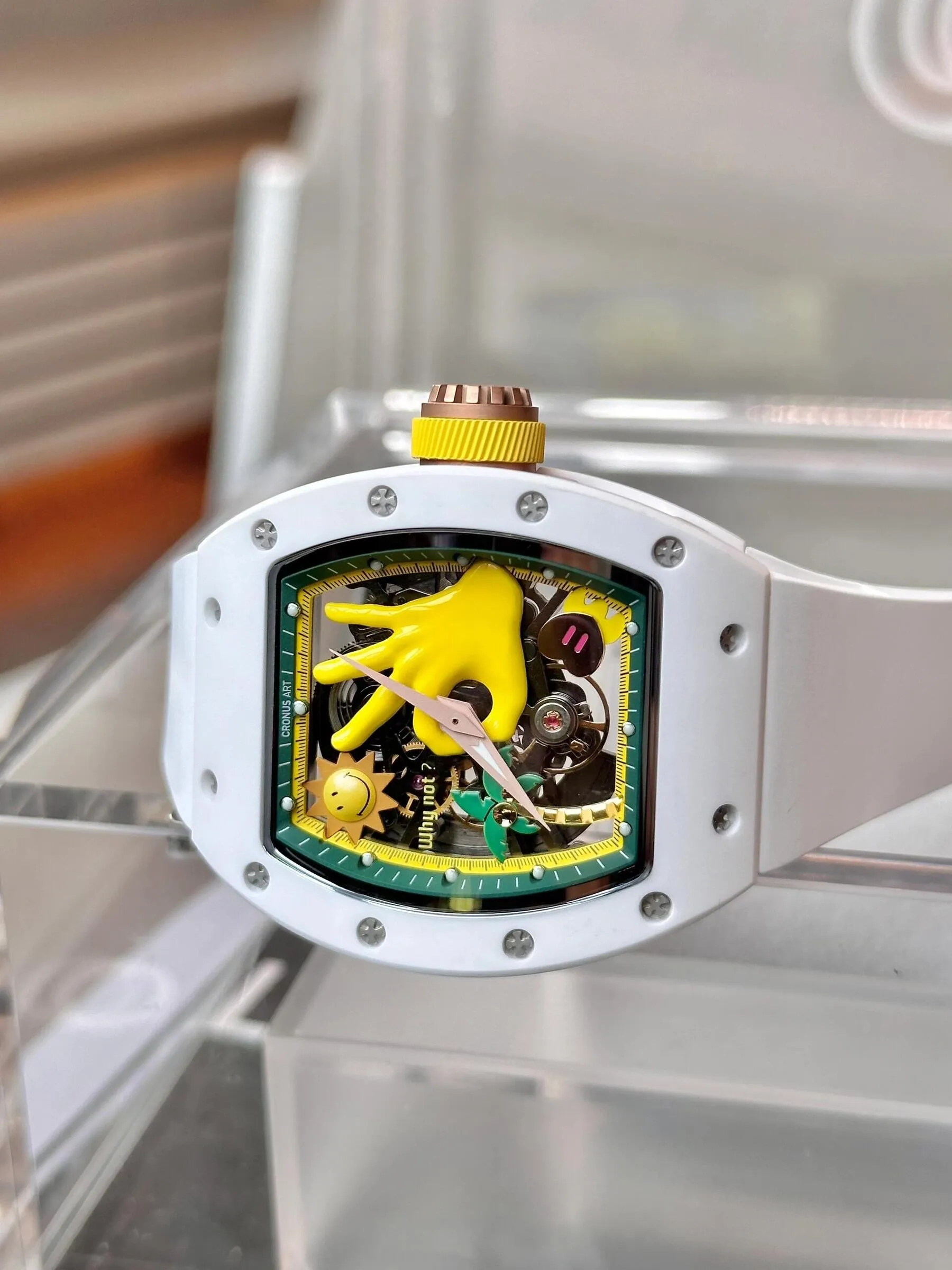 Копия часов CronusArt Ceramic Watch CM007-005