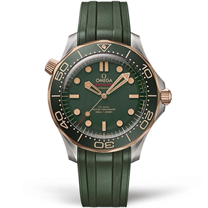 Копия часов Omega Seamaster Diver 300 Co-axial Master Chronometer 42mm 210.92.42.20.10.001