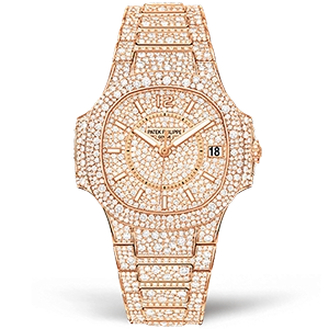 Копия часов Patek Philippe Nautilus Ladies 34mm 7021/1R-001