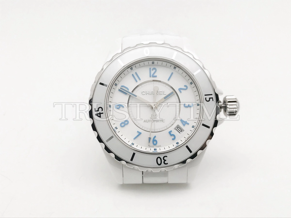 Копия часов Chanel J-12 Blue Light 38 H3827