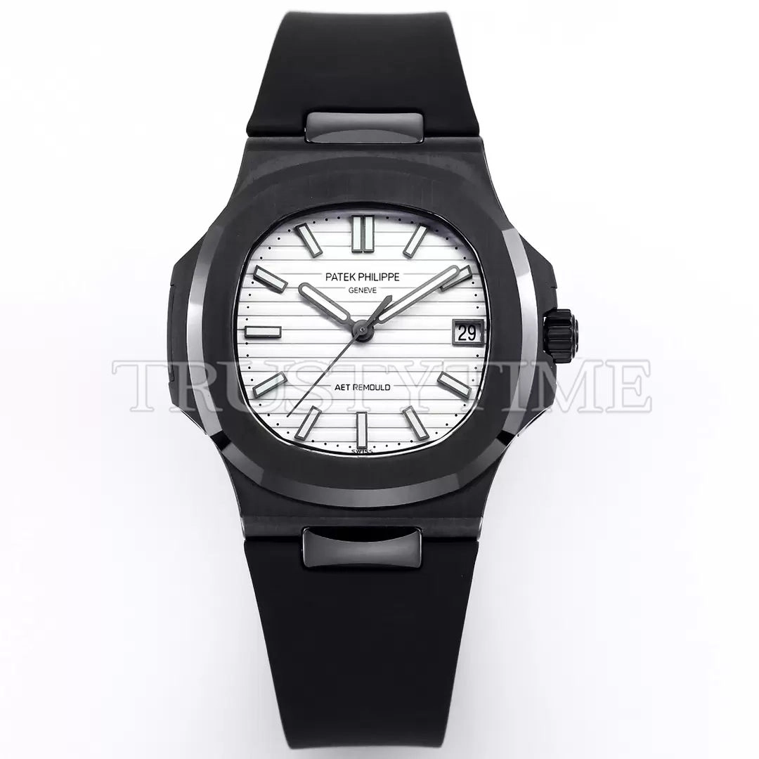 Копия часов Patek Philippe Nautilus 40mm AET Remould Ceramic Tiffany 5711