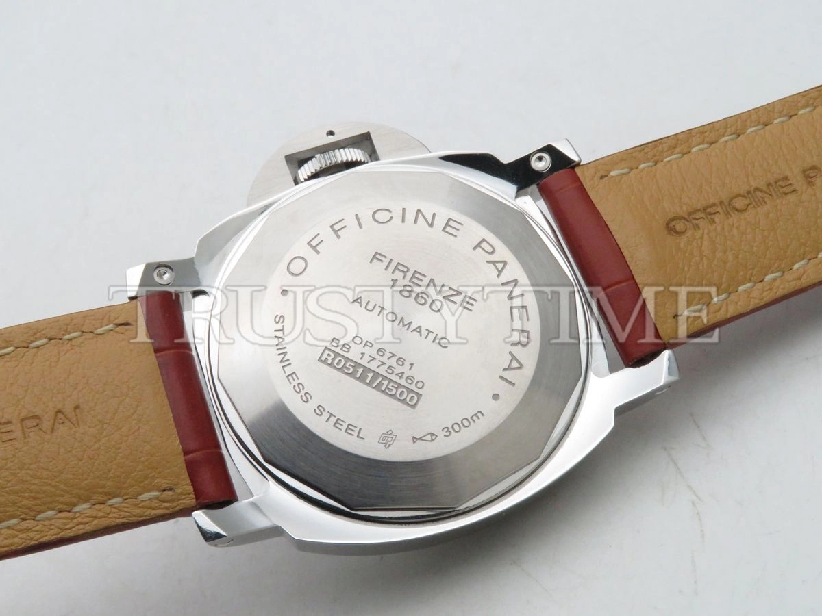 Копия часов Panerai Luminor GMT Automatic Acciaio 44mm PAM00088
