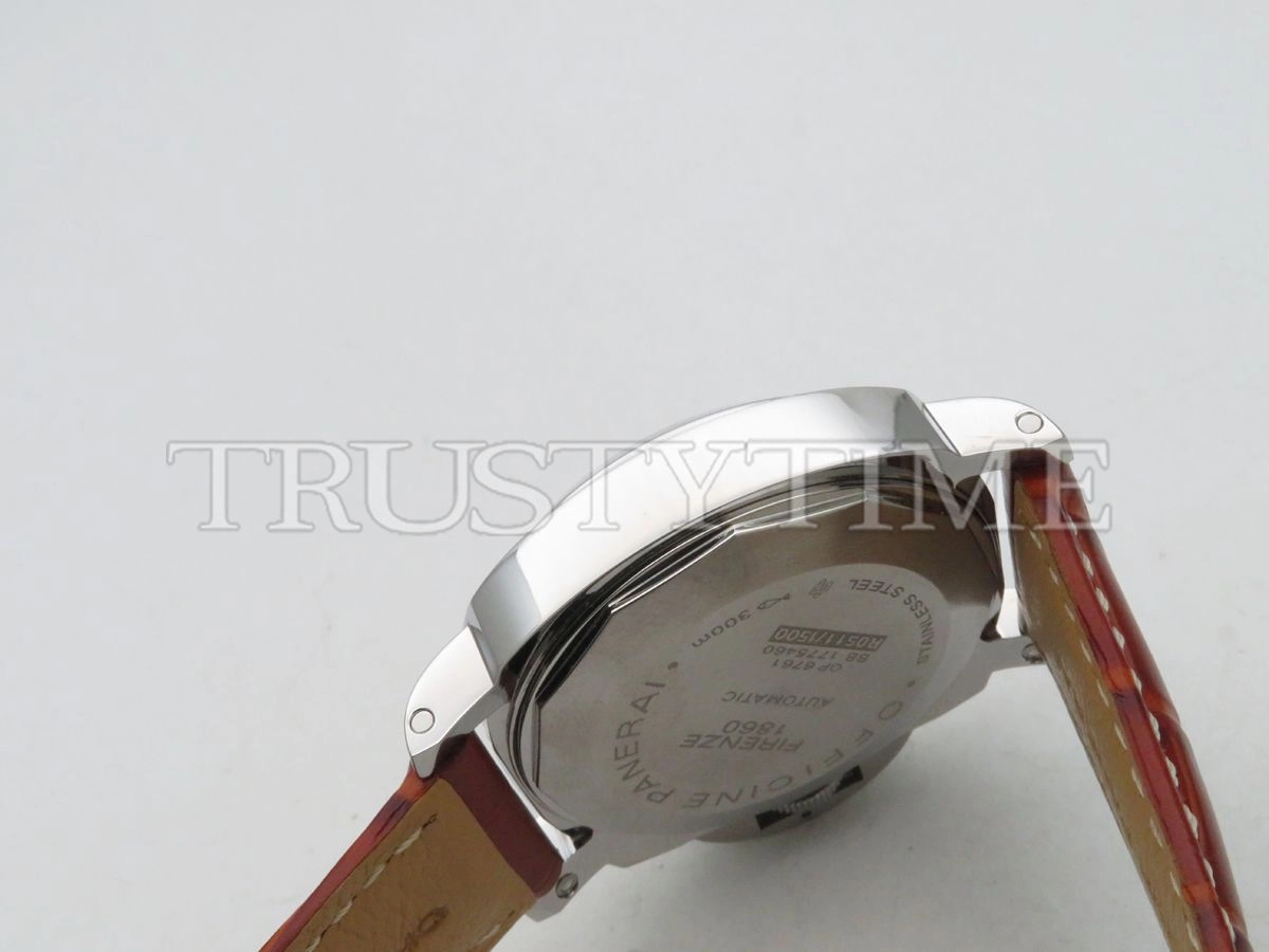 Копия часов Panerai Luminor GMT Automatic Acciaio 44mm PAM00088