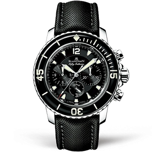 Копия часов Blancpain Fifty Fathoms Flyback Chronograph 5085F-1130-52A