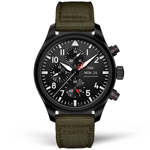 Копия часов IWC Pilot's Watch Chronograph Top Gun Edition SFTI 44mm IW389104