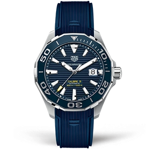 Копия часов Tag Heuer Aquaracer Calibre 5 43mm WAY201B.FT6150