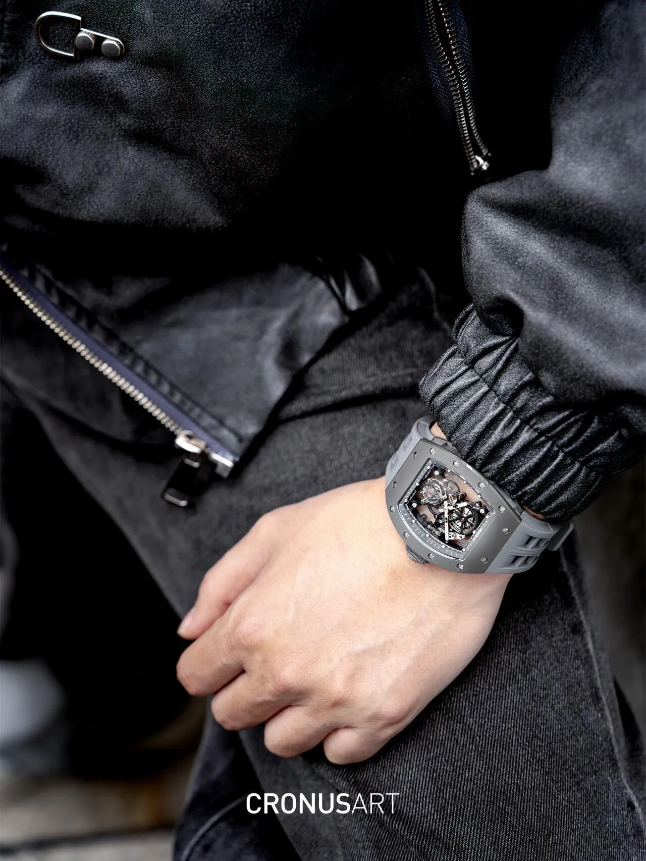 Копия часов CronusArt Ceramic Watch CM007-022