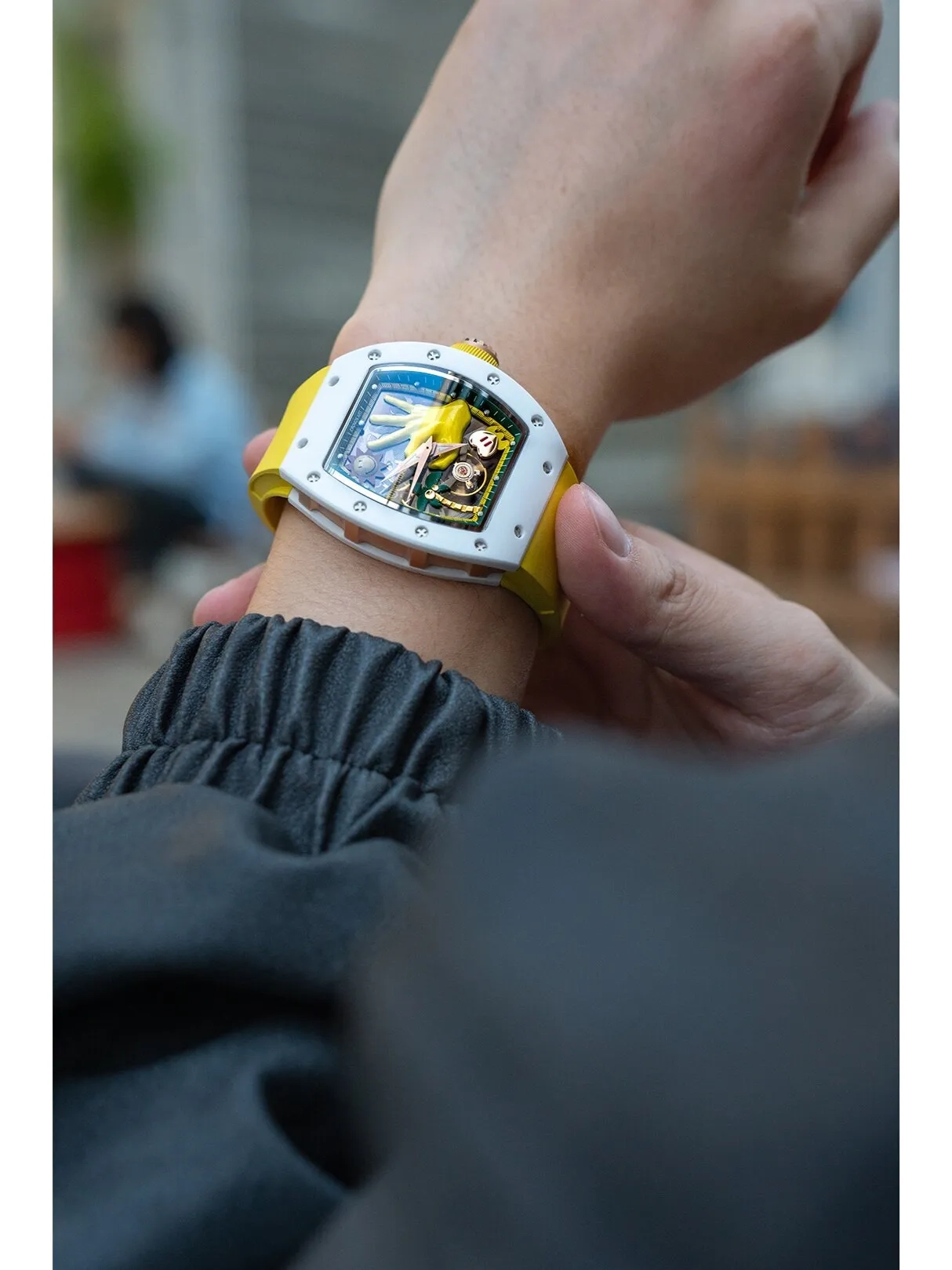 Копия часов CronusArt Ceramic Watch CM007-003