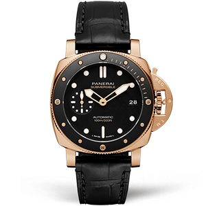 Копия часов Panerai Luminor Submersible 3 Days Automatic Goldtech 42mm PAM00974