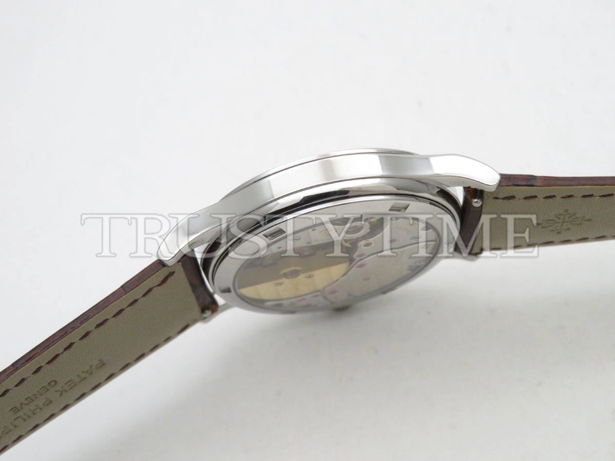 Копия часов Patek Philippe Calatrava Bhutan Textiles 38mm 5077P-103