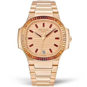 Копия часов Patek Philippe Nautilus Ladies 35mm 7118/1300R-001
