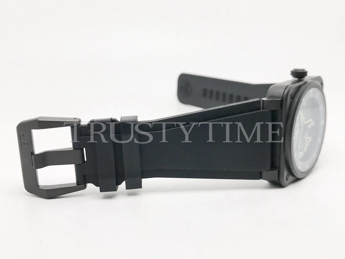 Копия часов Bell & Ross Instruments BR 03 Gyrocompass BR03A-CPS-CESRB