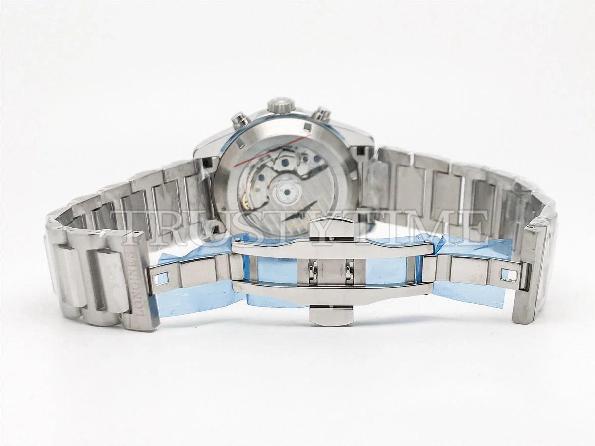 Копия часов Longines Conquest Chronograph 42 L3.835.4.72.6