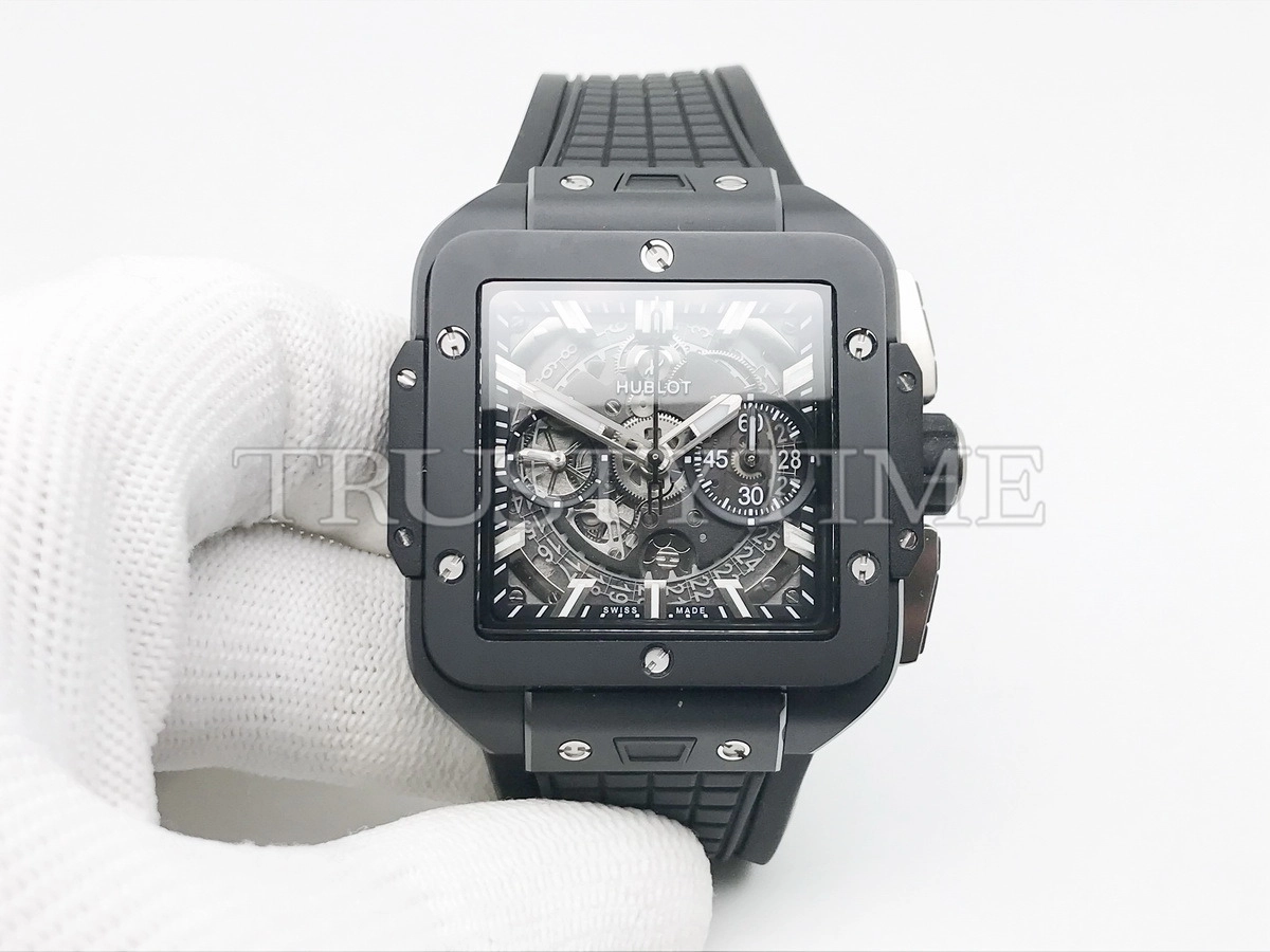 Копия часов Hublot Square Bang Unico Black Magic 821.CI.0170.RX