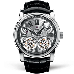 Копия часов Roger Dubuis Hommage Double Flying Tourbillon 45mm RDDBHO0562