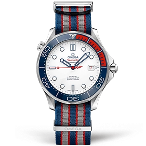 Копия часов Omega Seamaster Diver 300m Co‑Axial Chronometer Commanders’ Watch 41mm 212.32.41.20.04.001
