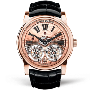 Копия часов Roger Dubuis Hommage Double Flying Tourbillon 45mm RDDBHO0571