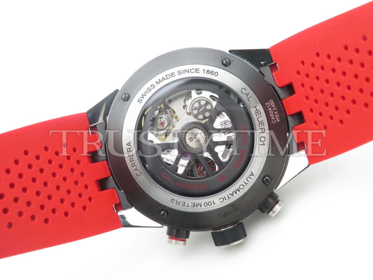 Копия часов Tag Heuer Carrera Calibre HEUER 01 Chronograph 45mm CAR2A1Z.FT6050
