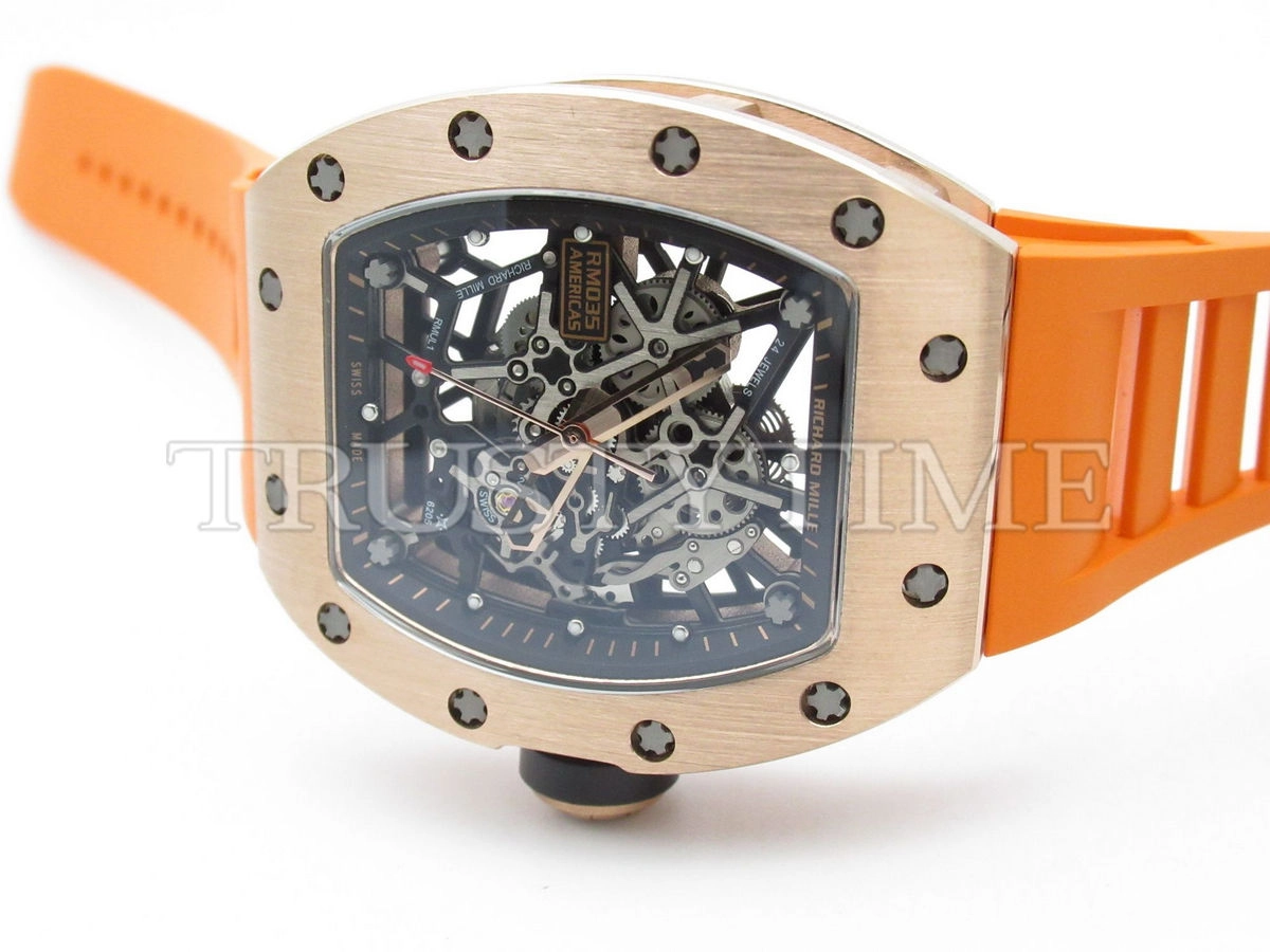 Копия часов Richard Mille RM035-02 Americas Skeleton