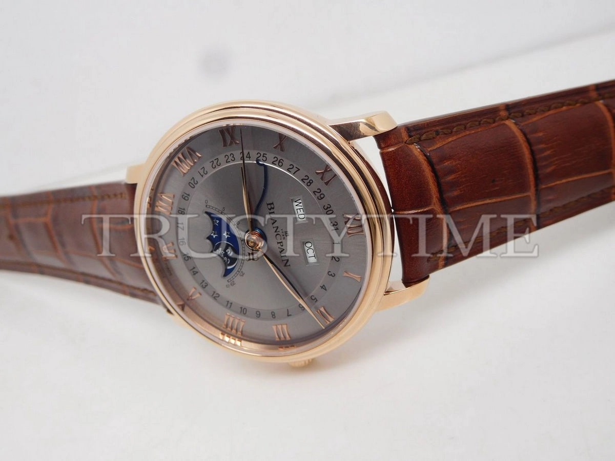 Копия часов Blancpain Villeret Moonphase 6654-3613-55B