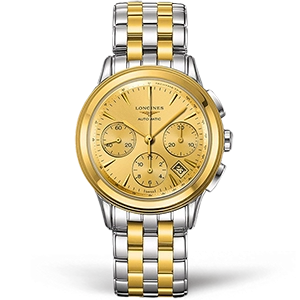 Копия часов Longines Elegance Flagship Chronograph 39mm L4.803.3.32.7