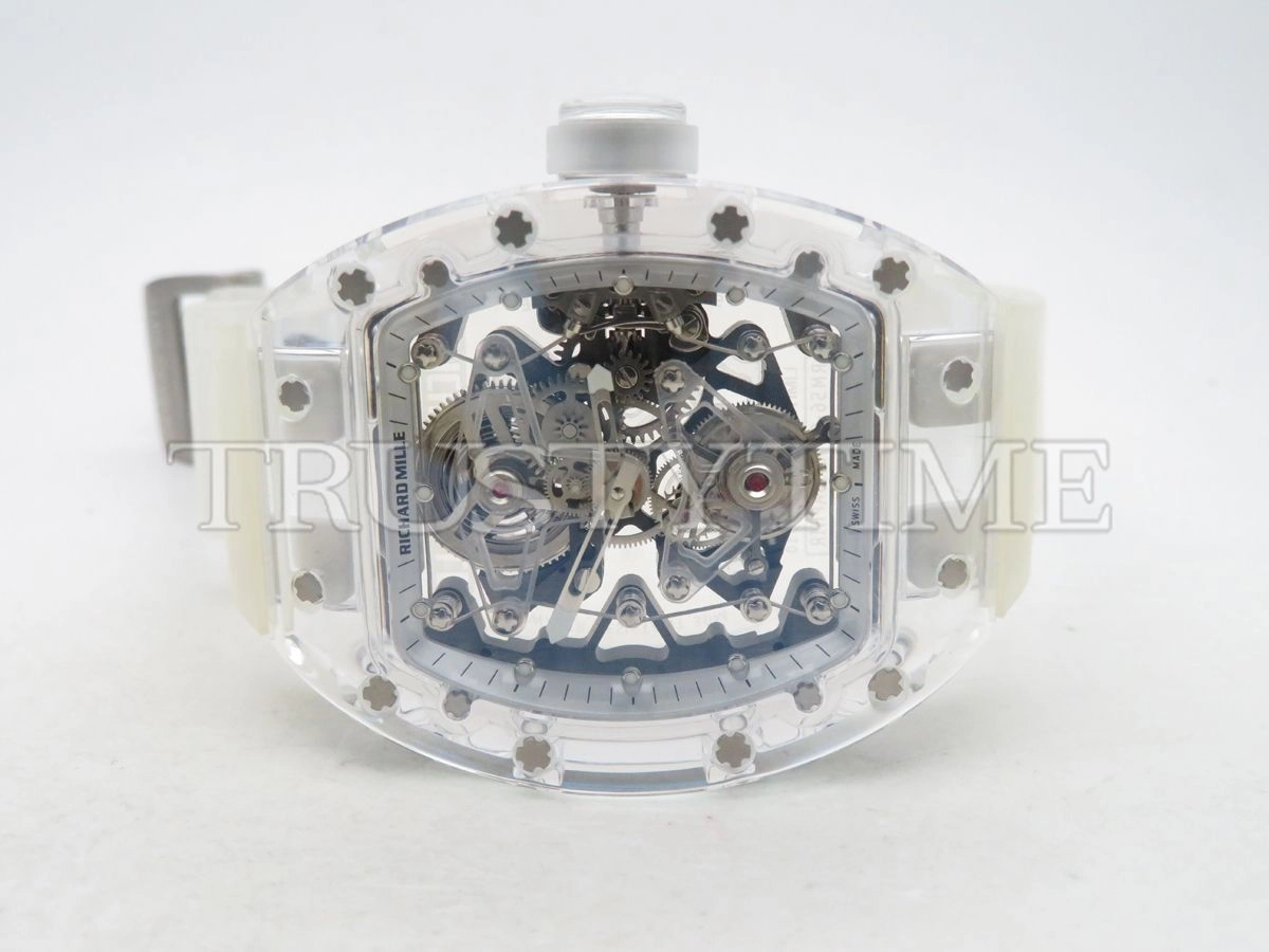Копия часов Richard Mille RM056-02 Transparent Tourbillon