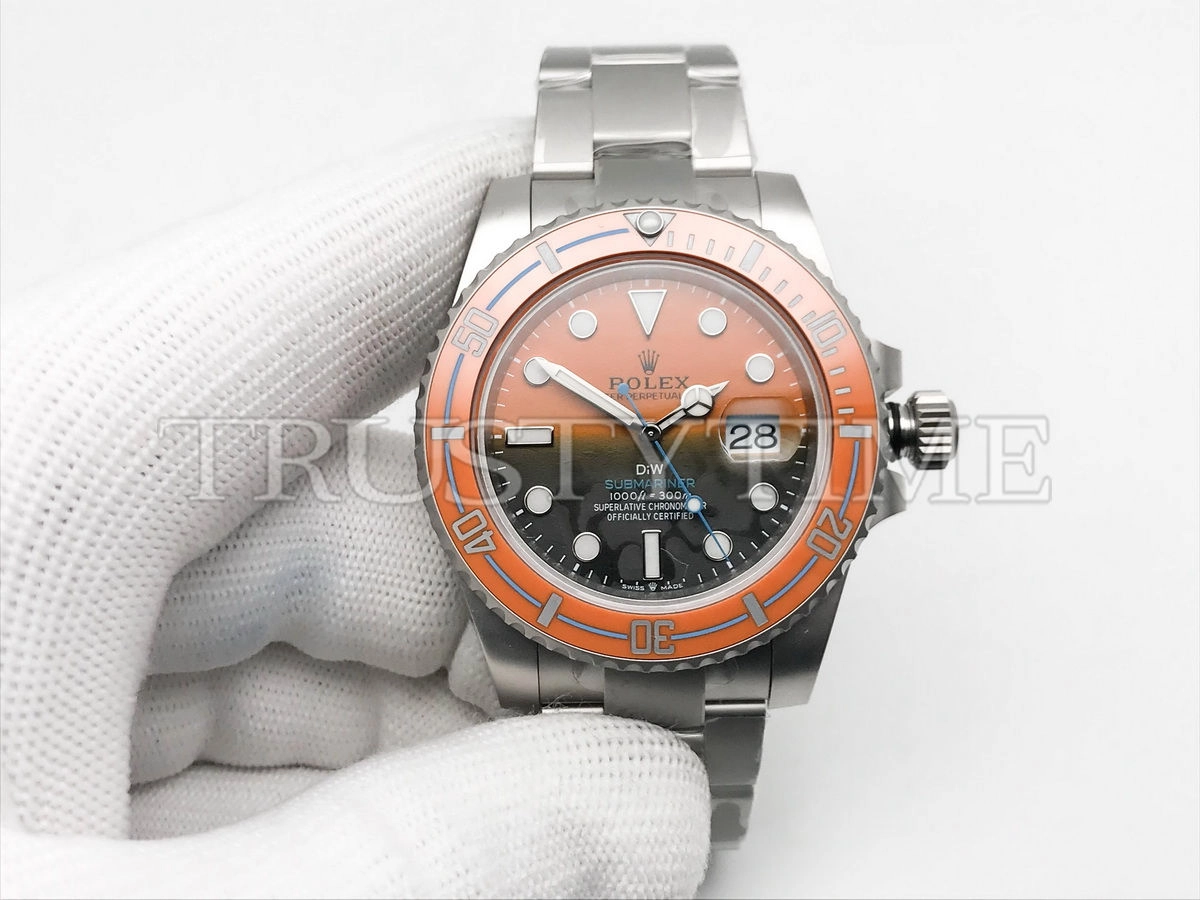 Копия часов Rolex Submariner DiW 41mm Persimmon