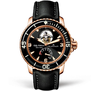 Копия часов Blancpain Fifty Fathoms Tourbillon 5025-3630-52A
