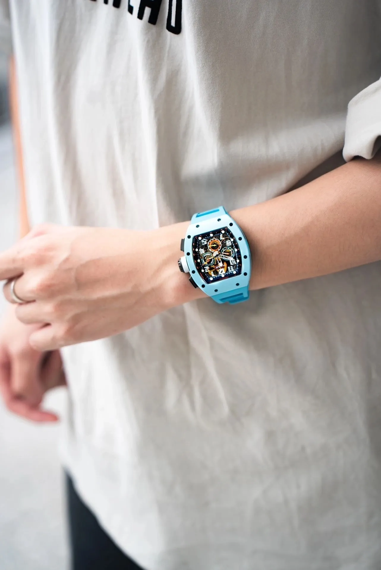 Копия часов CronusArt Carbon Watch CM09-015