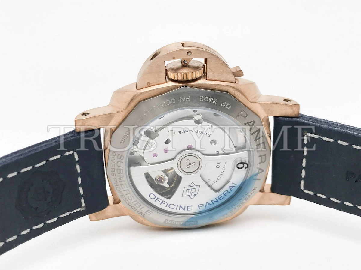 Копия часов Panerai Submersible Bronzo Blu Abisso 42mm PAM01074
