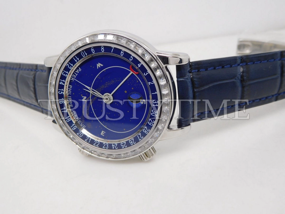 Копия часов Patek Philippe Grand Complications Celestial Sky Moon 44mm 6104G-001