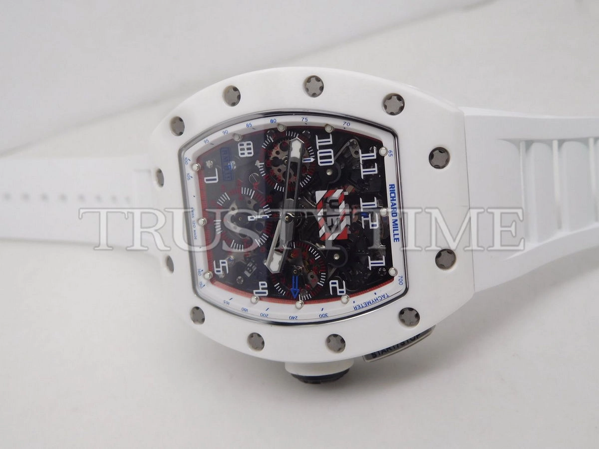 Копия часов Richard Mille RM011 Felipe Massa Skeleton