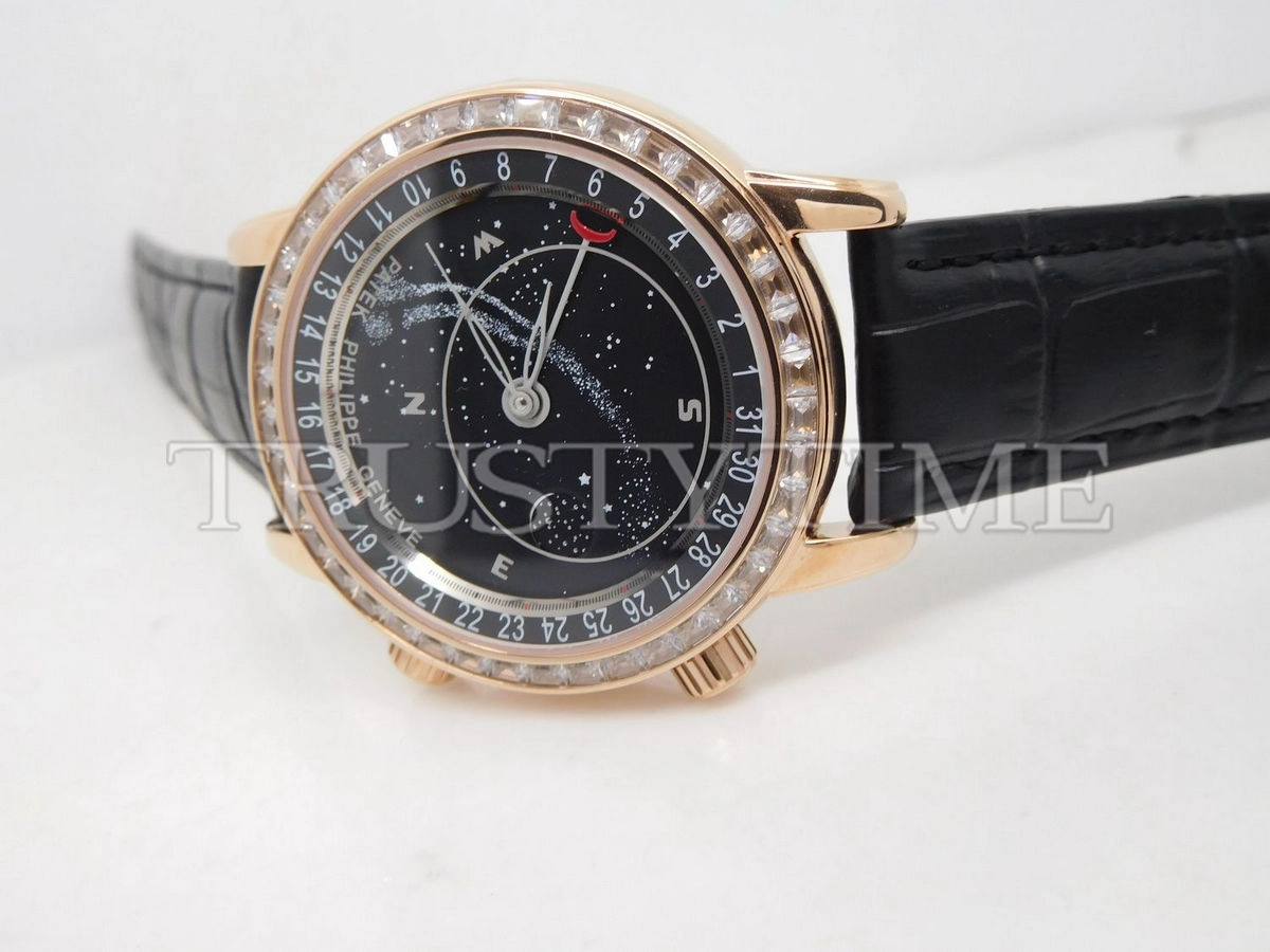 Копия часов Patek Philippe Grand Complications Celestial Sky Moon 44mm 6104R-001