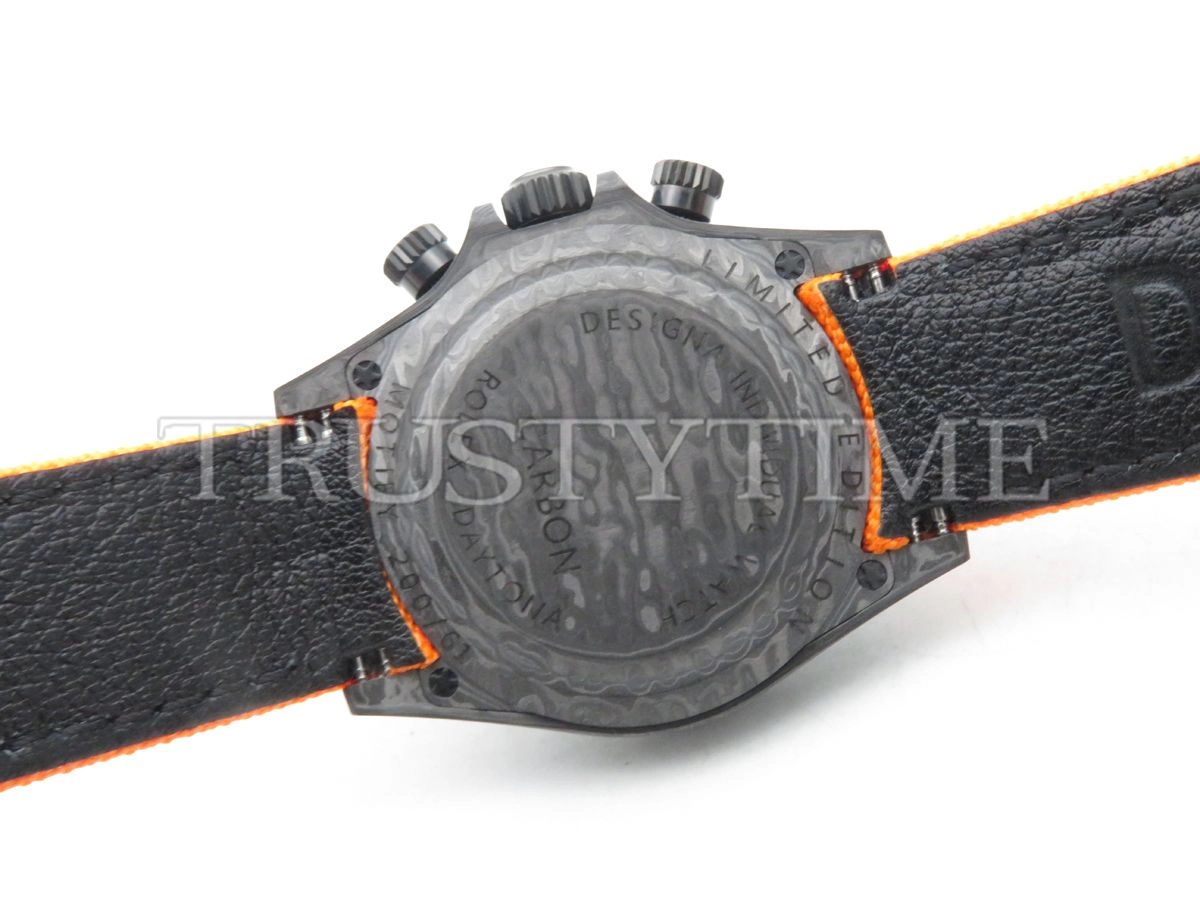 Копия часов Rolex Cosmograph Daytona DIW Carbon Orange