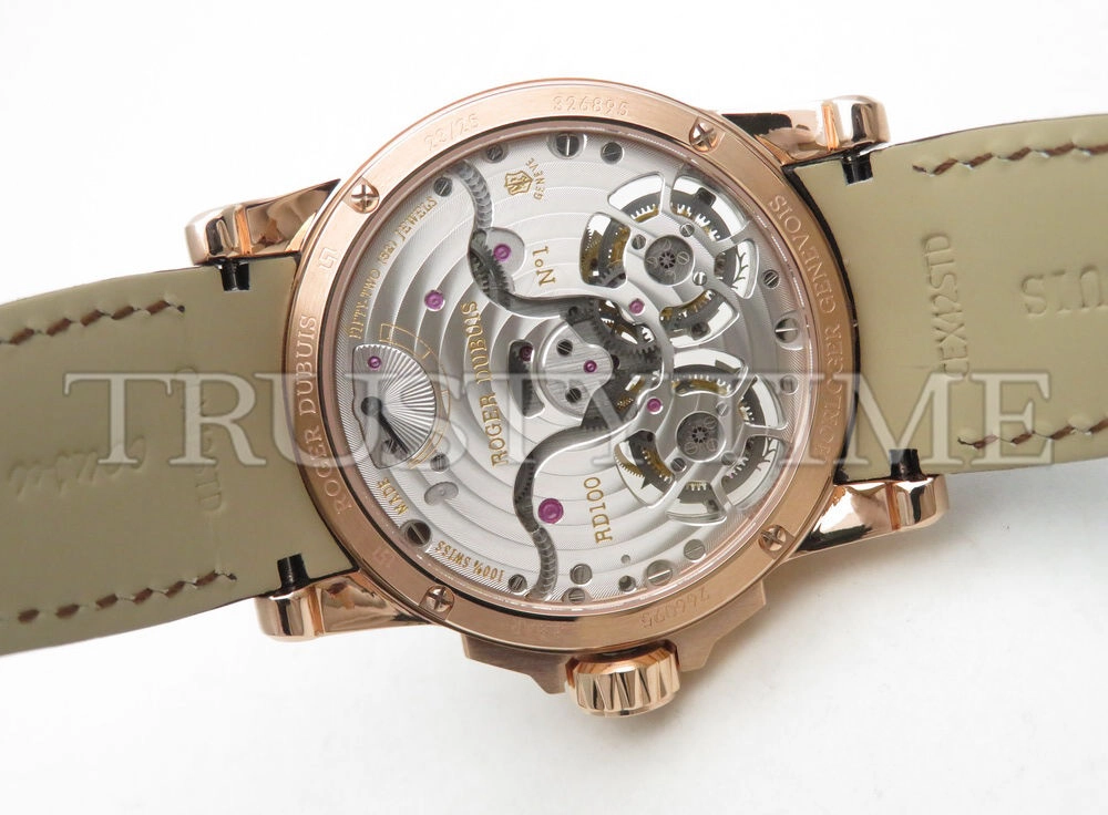Копия часов Roger Dubuis Excalibur Double Flying Tourbillon 45mm RDDBEX0249