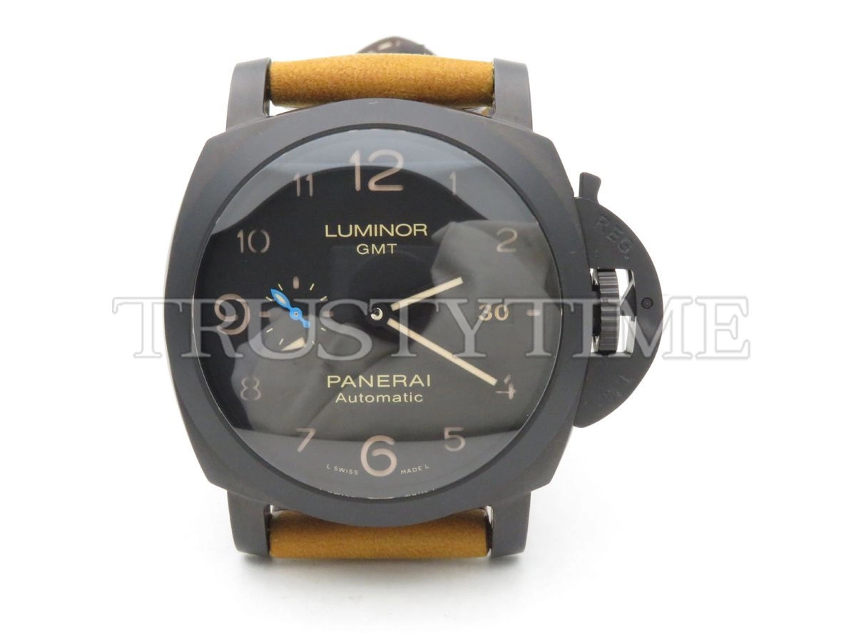 Копия часов Panerai Luminor 1950 3 Days GMT Automatic Ceramic 44mm PAM01441