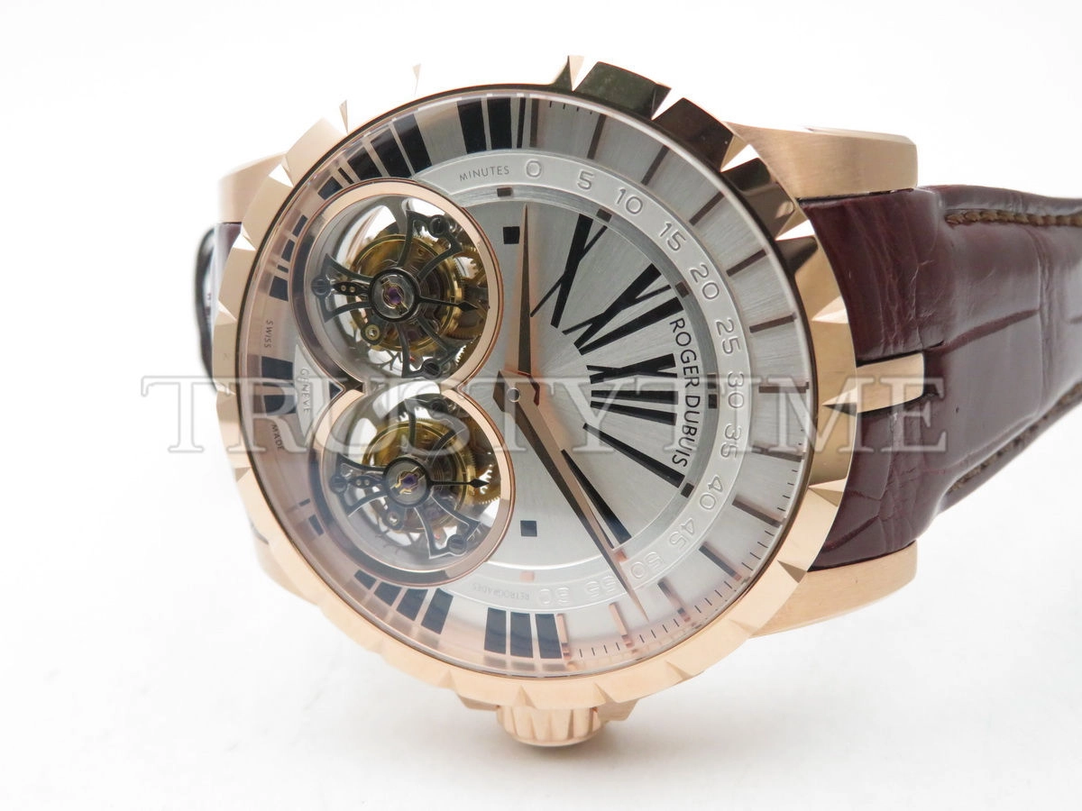 Копия часов Roger Dubuis Excalibur Double Flying Tourbillon 45mm RDDBEX0249