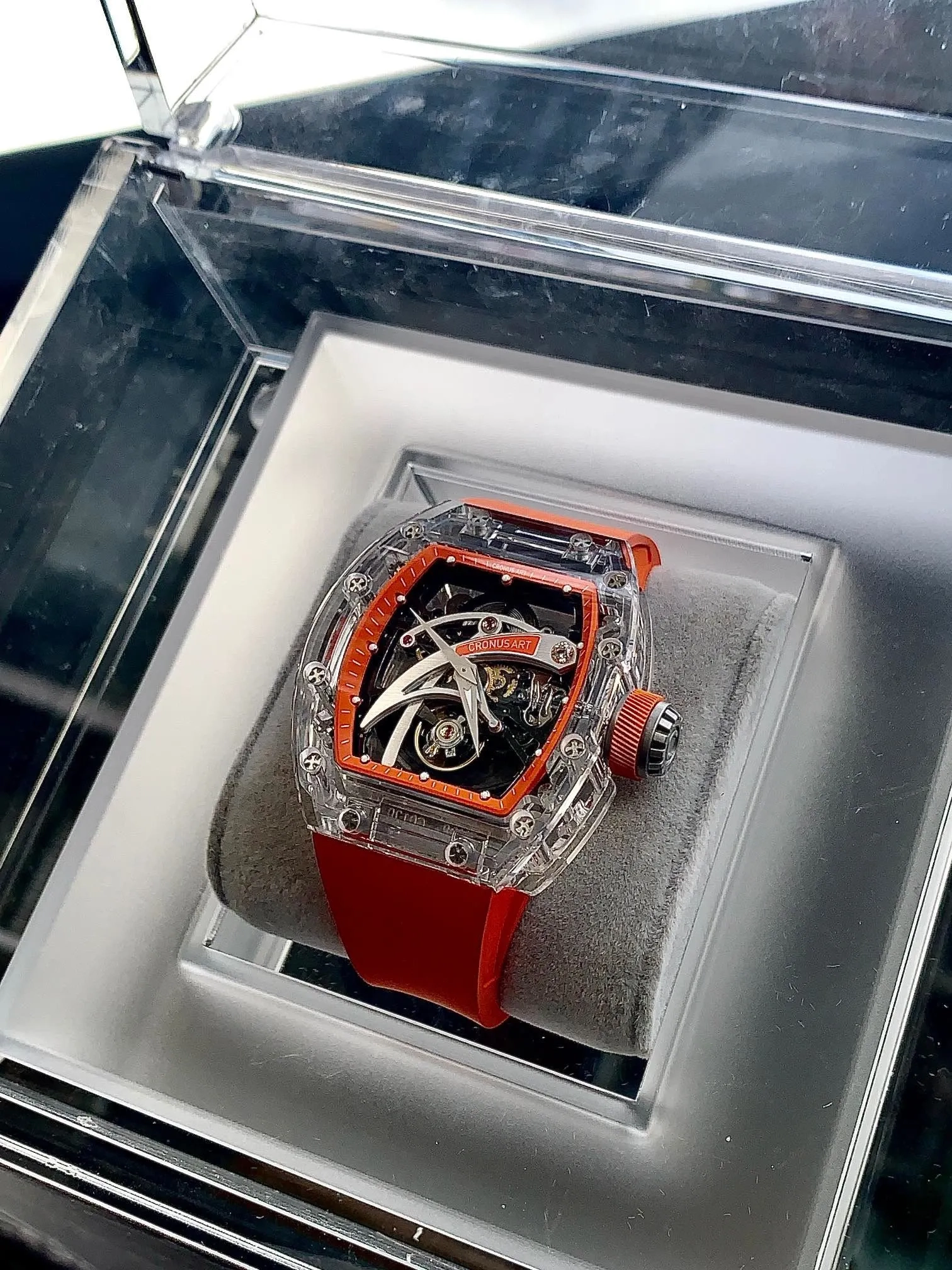 Копия часов CronusArt Sapphire Watch CM08-009