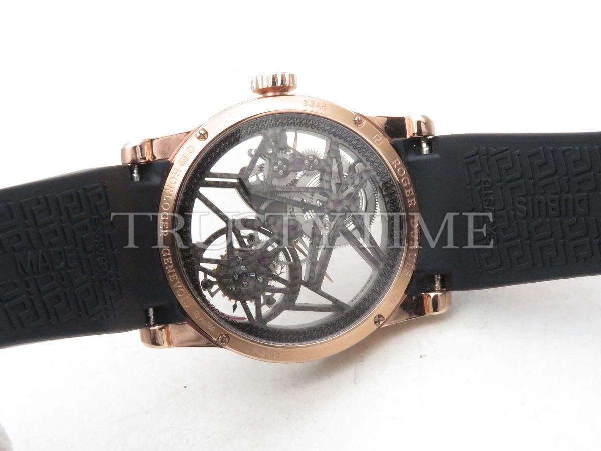 Копия часов Roger Dubuis Excalibur Skeleton Flying Tourbillon