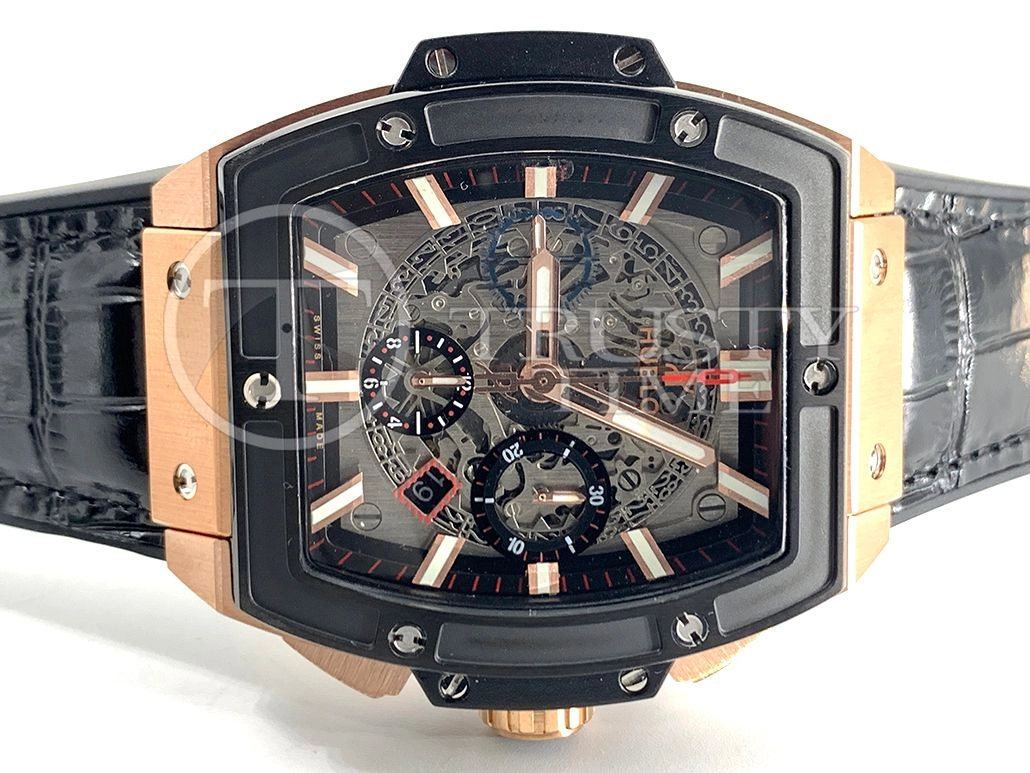Копия часов Hublot Spirit of Big Bang 45 King Gold 601.OM.0183.LR