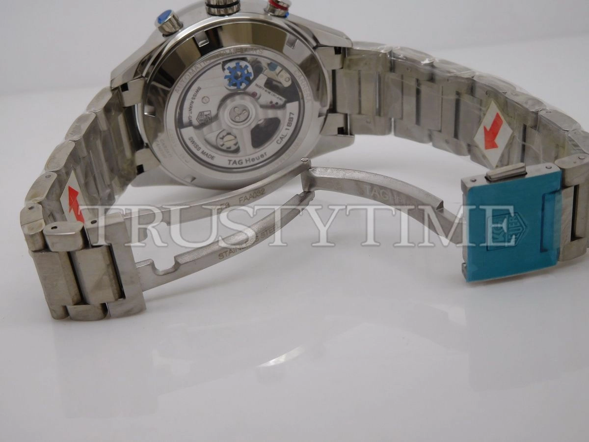 Копия часов Tag Heuer Carrera Calibre 1887 43mm CAR2A10.BAO799