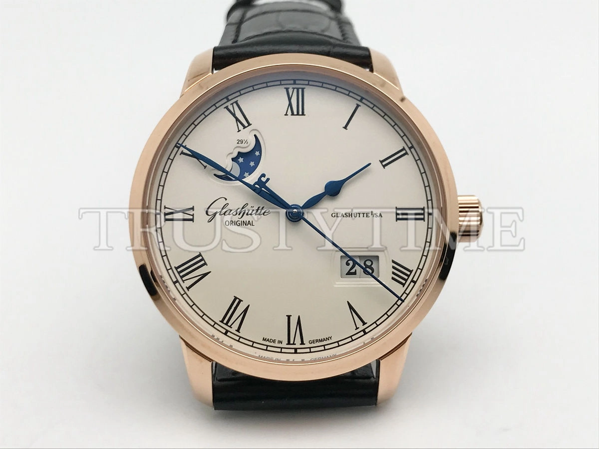 Копия часов Glashütte Original Senator Excellence Panorama Date Moon Phase 1-36-04-02-05-61