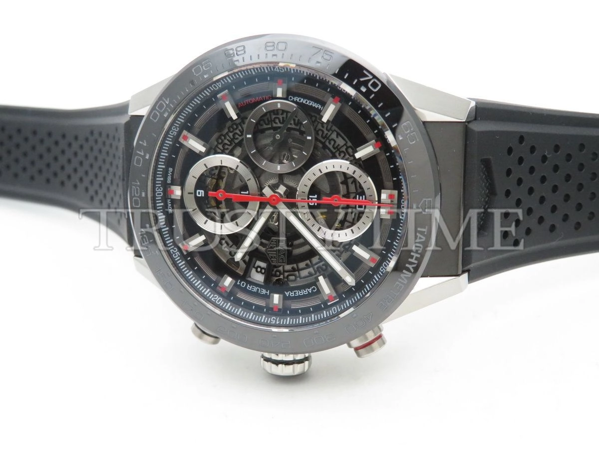 Копия часов Tag Heuer Carrera Calibre Heuer 01 43mm CAR201V.FT6046