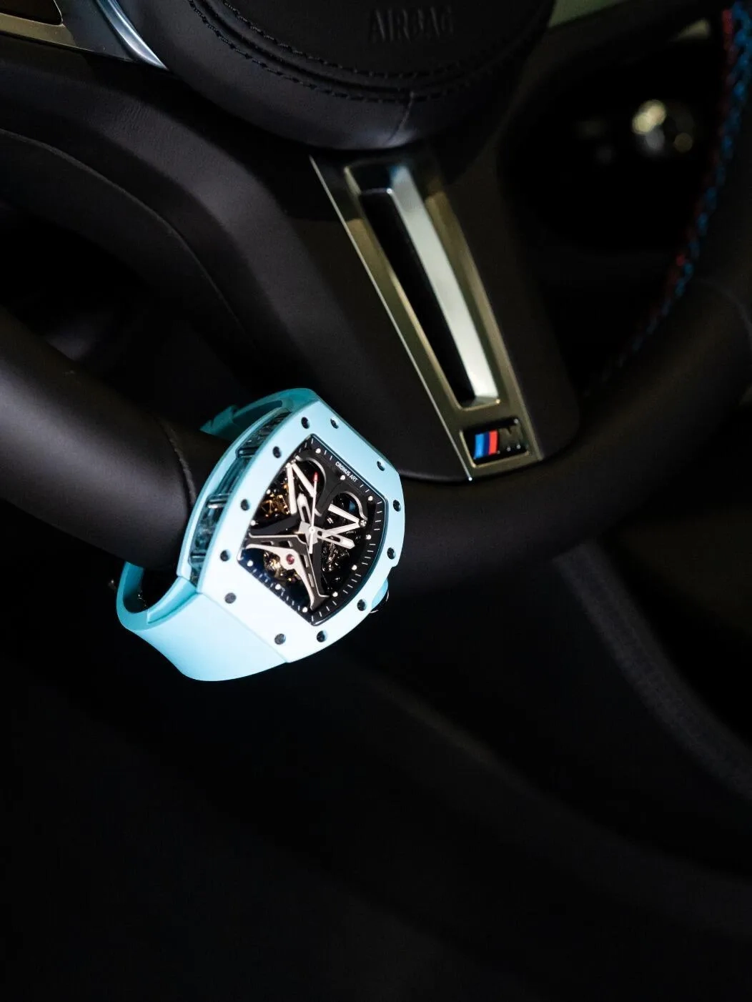 Копия часов CronusArt Carbon Watch CM09-017