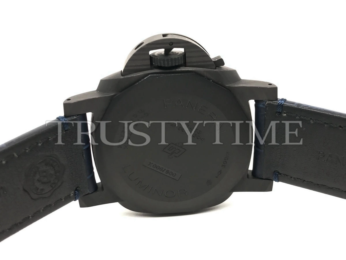 Копия часов Panerai Luminor Marina Carbotech 44mm PAM01664