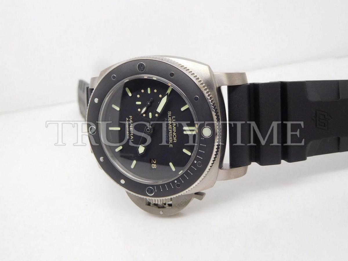 Копия часов Panerai Luminor Submersible 1950 Amagnetic 3 Days Automatic Titanio 47mm PAM00389