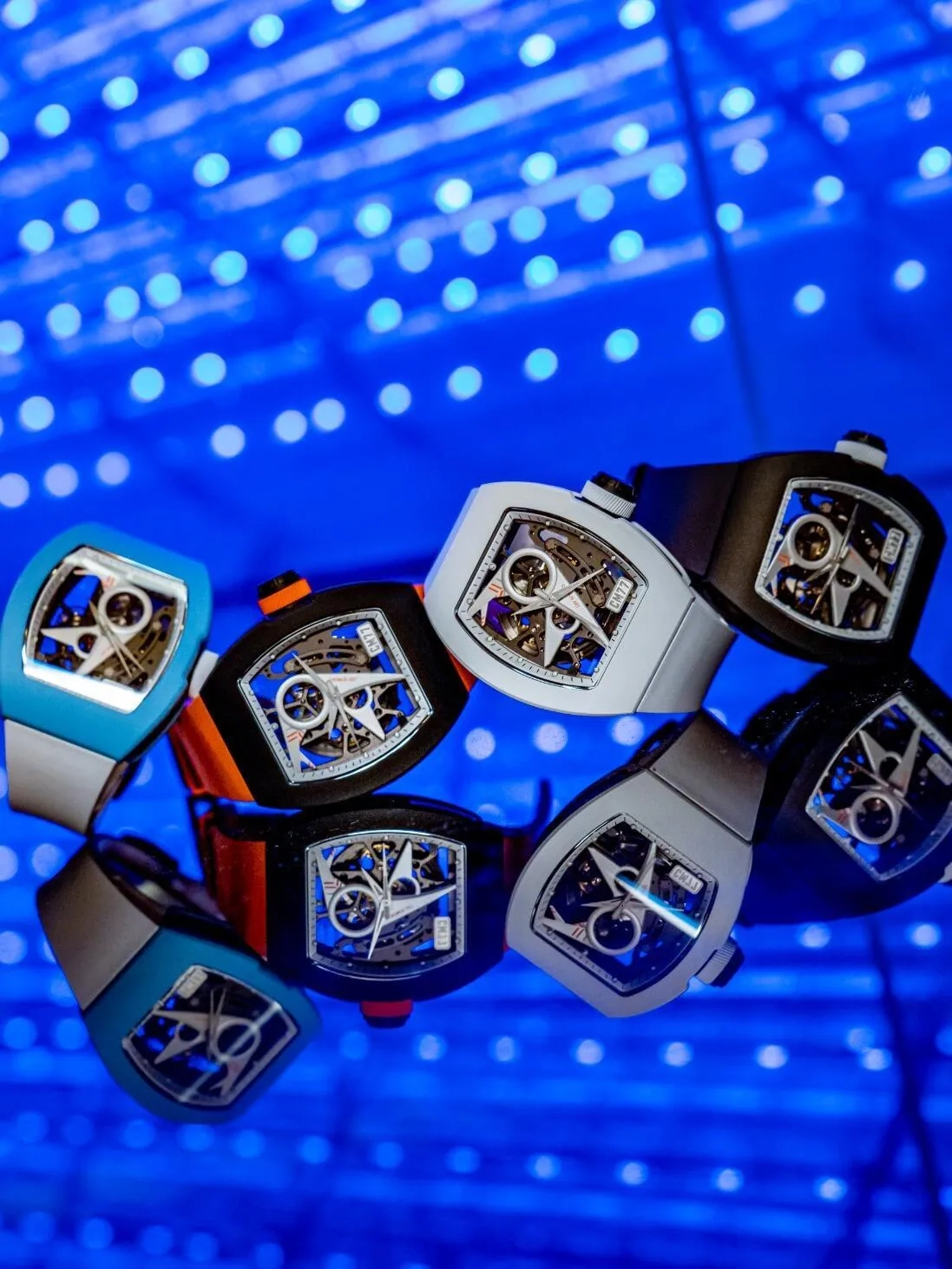 Копия часов CronusArt Fluorine Rubber Watch CM011-002