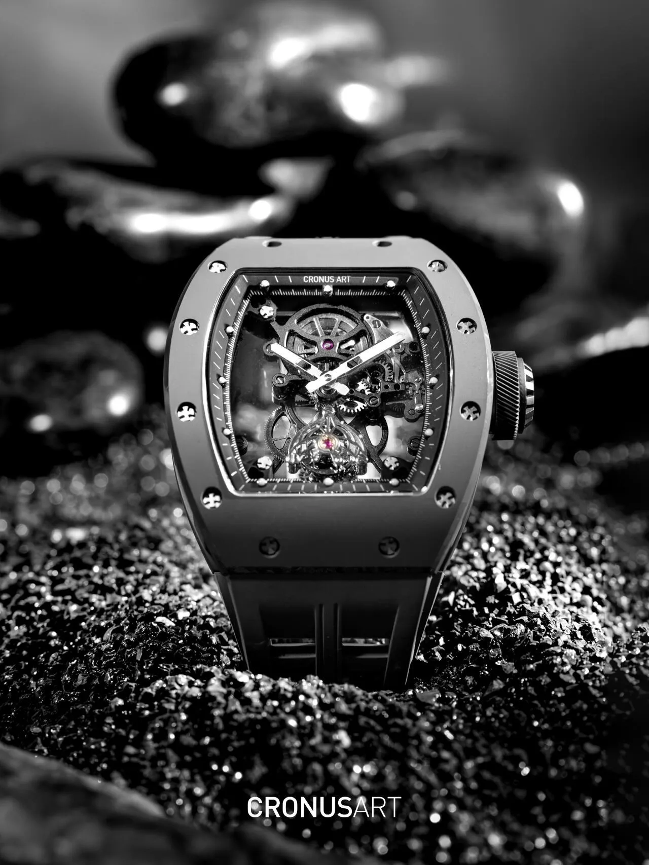 Копия часов CronusArt Ceramic Watch CM007-022